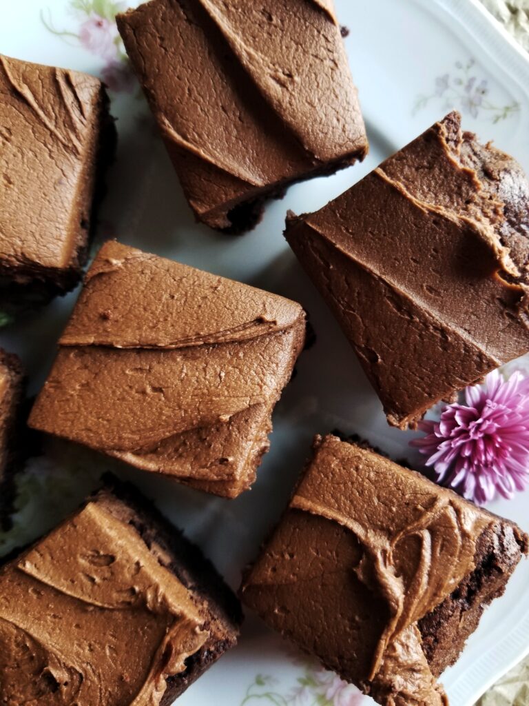 brown-butter-oatmeal-chocolate-stout-brownies-with-mocha-frosting